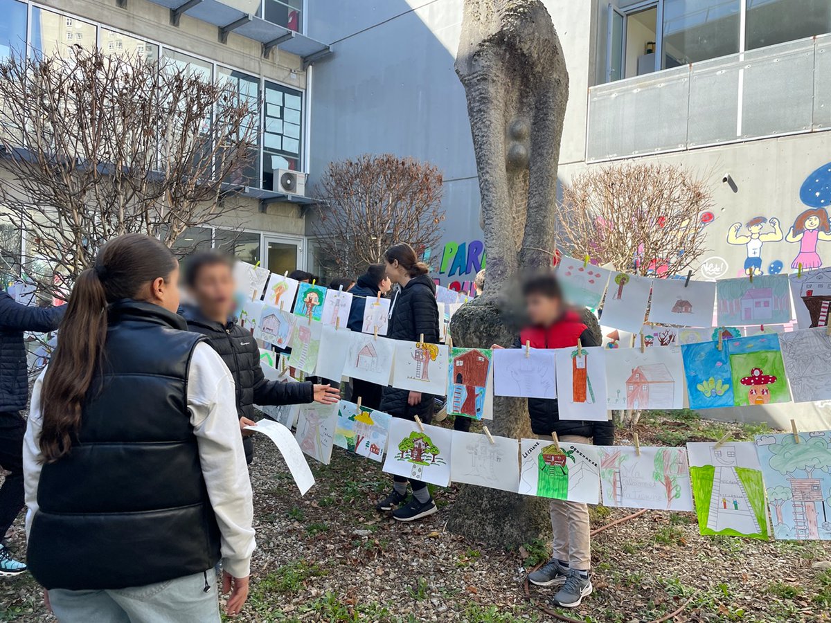 Le collège Jules Michelet participe à #lagrandelessive #daaclyongrandelessive23 <a href="/academielyon/">Académie de Lyon</a> <a href="/daac_lyon_arts/">Daphné Dufour</a>