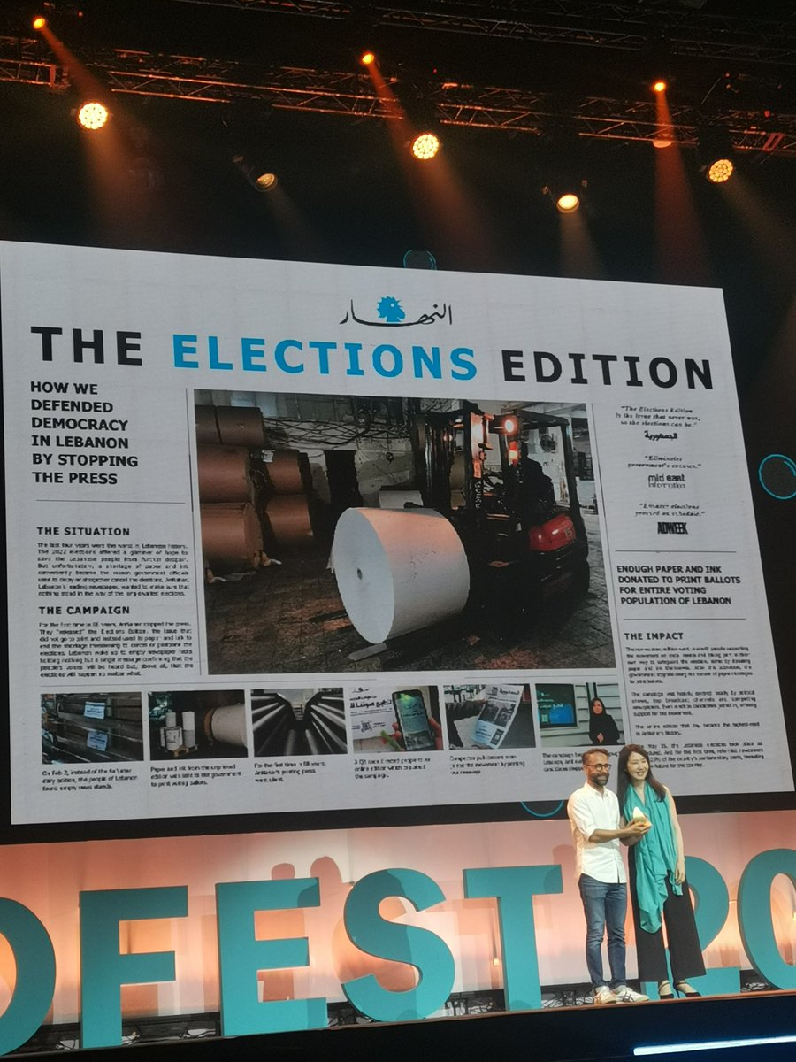 adobomagazine's tweet photo. #ADFEST2023 #BrandExperienceLotus
@LeoBurnettIndia/@MDLZ wins a Gold Award and the Grande Award for its work on @Oreo titled, #BringBack2011. 🍪
The other two Gold Awards are given to @Impact_BBDO & TBWA\Hakuhodo. https://t.co/Pg9IhQdGyx