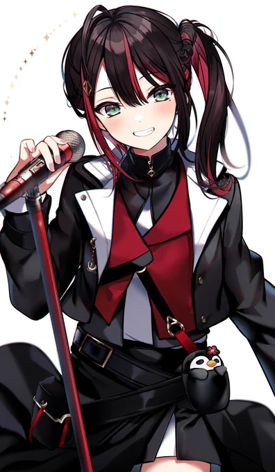 かっこ可愛い〜〜#絵月ゆい #緋月ゆい新衣装 