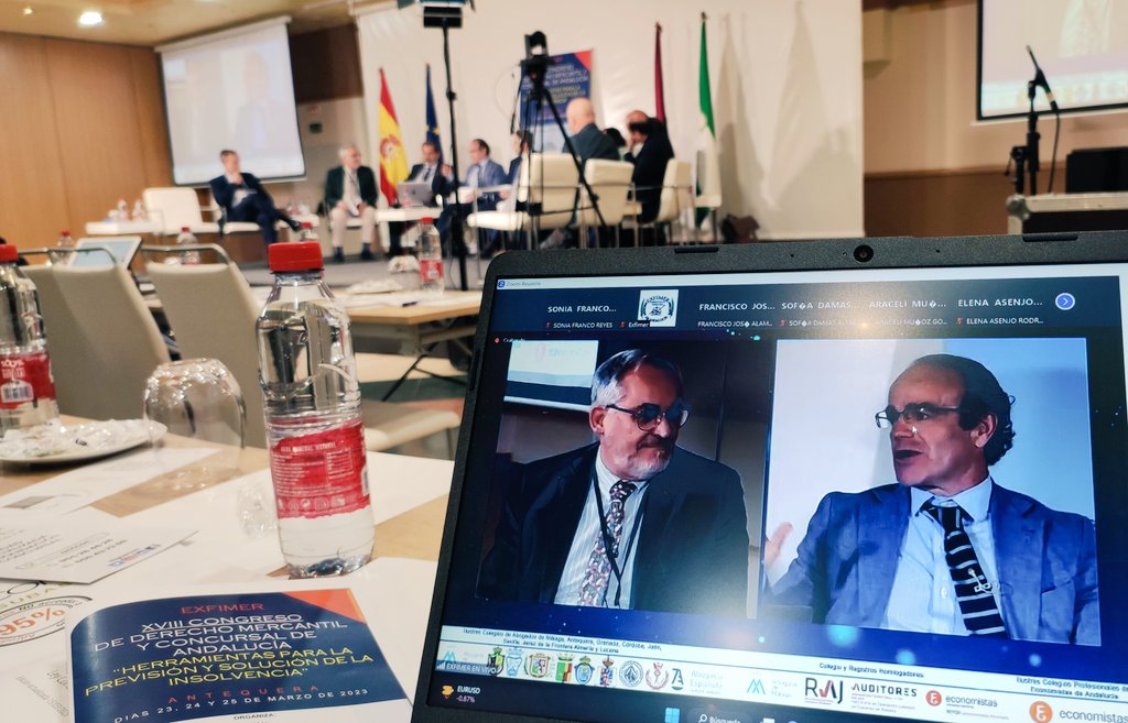 EXFIMER's tweet photo. Proseguimos con la jornada de la mañana.Régimen Procesal del CA y los concursos sin masa. La idea planteada entre otras es que se debe separar los concursos sin masa de BEPI.
@exfimercongreso #exfimer https://t.co/3hDX0da7QE