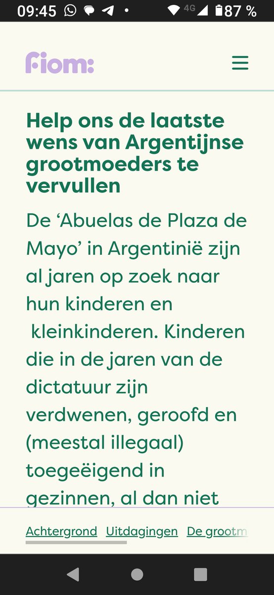 Alicialadivina's tweet photo. Página abierta hoy en Países Bajos para localizar #Nietes
@abuelasdifusion #NuncaMas https://t.co/AaAmAR95qO