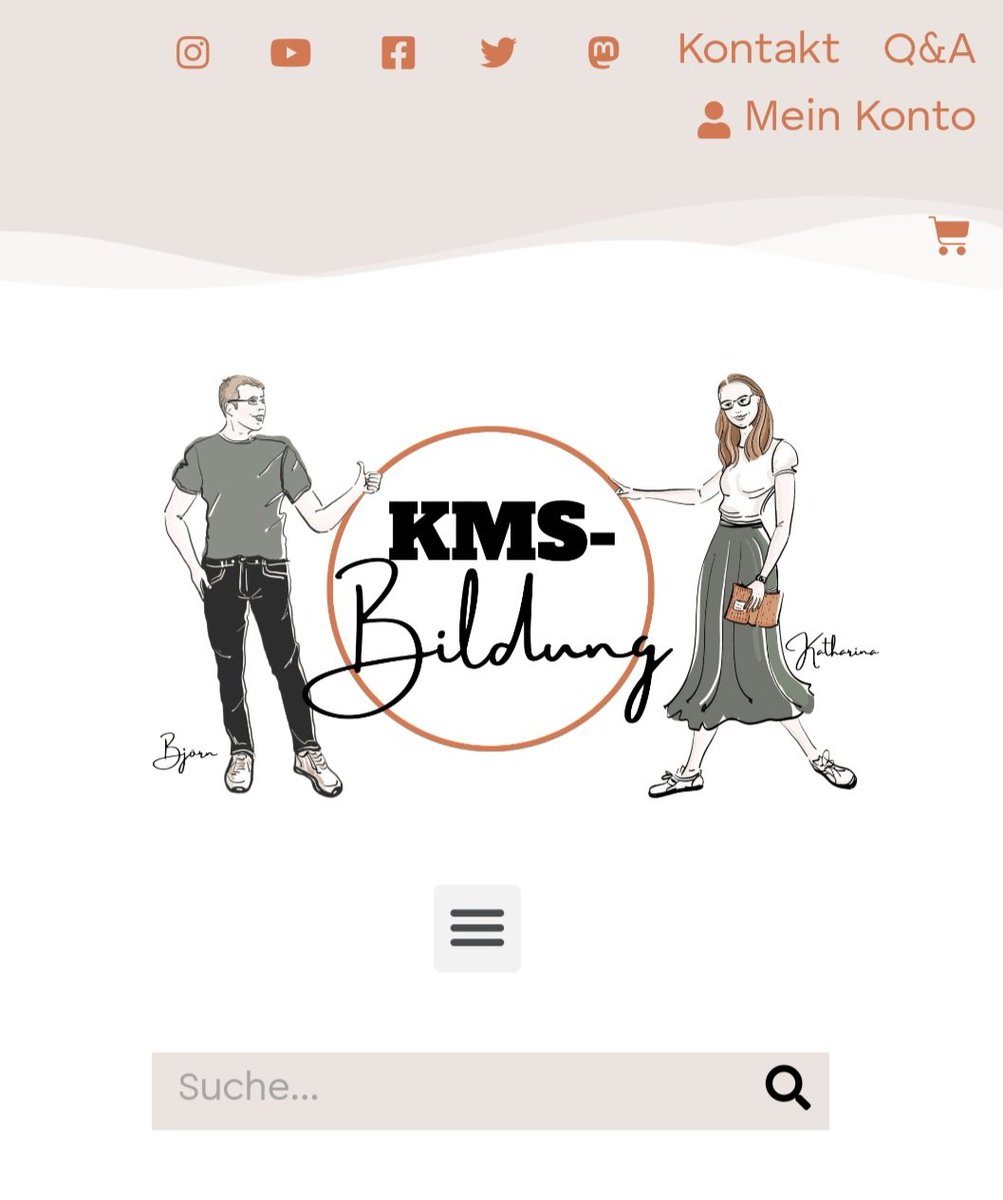 Endlich ist sie da: unsere neue Homepage. 🥳 Unser Blog <a href="/KBildung/">KMS-B I Katharina</a> hat ein inhaltliches und optisches Update bekommen und bietet nun Artikel, Selbstlernkurse, Workshops und vieles mehr. Schaut gerne einmal vorbei. 😊👋 #twlz

kms-bildung.de