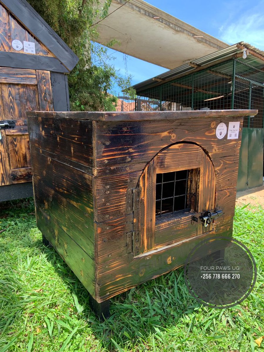RickmanManrick's tweet photo. My ka baby cutie pie 🐶 got her kennel today 😍 from @FourPawsUg ❤️ https://t.co/MDCBl4NDbI