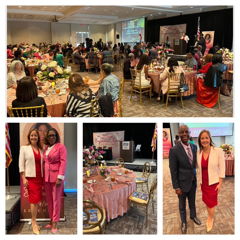 miamidadetpo's tweet photo. Miami-Dade TPO Executive Director, @AileenBoucleTPO, participating as the Keynote Speaker in the fourth annual “Women’s Empowerment Network” event in the City of North Miami. #miamismartprogram #miamidadetpo
Cc: @MaryEstimeIrvin
@AlixDesulme https://t.co/hhcYpCH9Kf