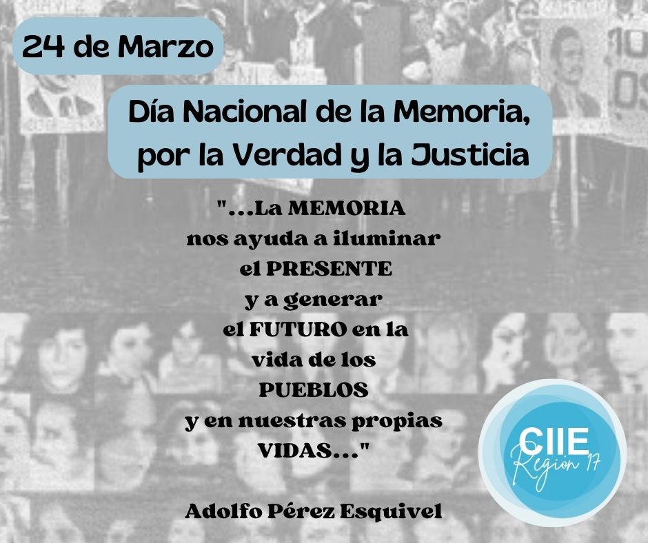 ciierauch's tweet photo. 24 de Marzo: "Día Nacional de la Memoria por la Verdad y la Justicia"🇦🇷 https://t.co/Mz80jgh2eo