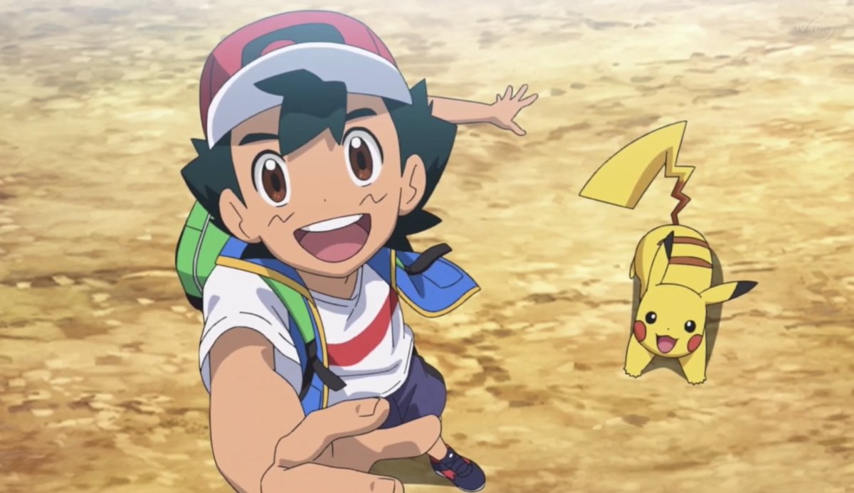hey_pedro's tweet photo. Shoutout to the GOATs Ash and Pikachu. They made my childhood and growing up in the 90s that much better #ThankYouAshAndPikachu #anipoke https://t.co/t7hQGN0RTe