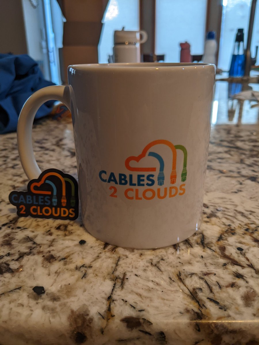 TimBertino's tweet photo. Cloudy with a chance of caffeine...happy Friday, friends! @cables2clouds @bumpsinthewire @bgp_mane @juangolbez @artofneteng https://t.co/BOZO4mClAh