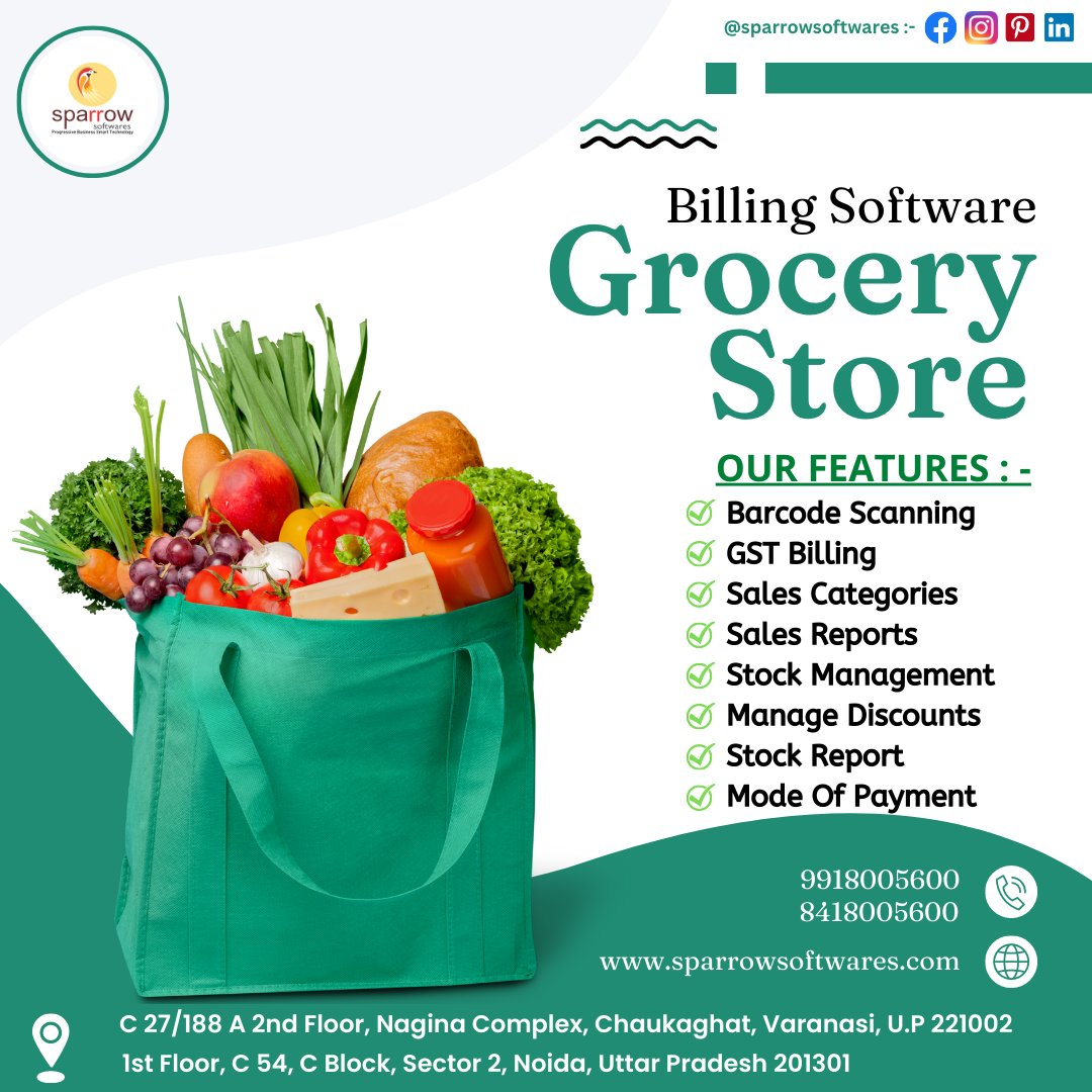 Grocery Billing Software 
.
#supermarket #grocery #grocerysoftware #grocerymanagement #grocerybilling #supermarketbillingsoftware #gstbillingsoftware #gstbilling #billingsoftware #billingsolutions #billingmanagement #inventorysoftware #retailsoftware