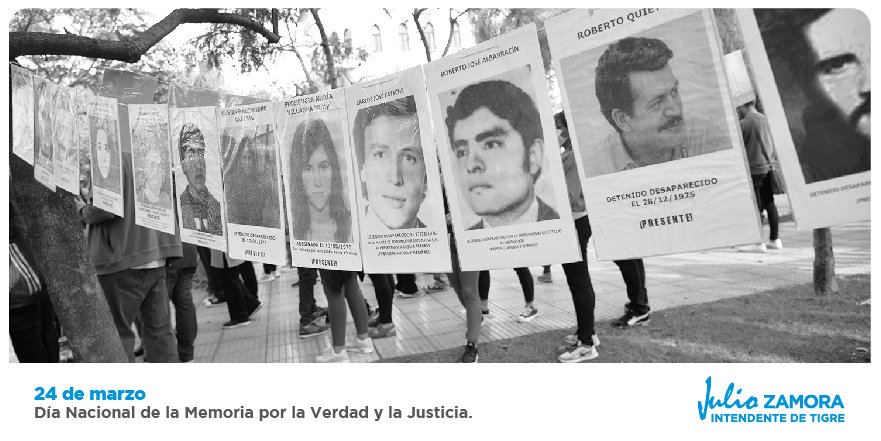 ZamoraJulio's tweet photo. A 47 años del golpe militar que significó la hora más oscura de la historia de nuestro país, recordamos a los 30 mil detenidos desaparecidos y seguimos pidiendo Justicia. 

#NuncaMás 
#MemoriaVerdadYJusticia https://t.co/UsshcYwrPm