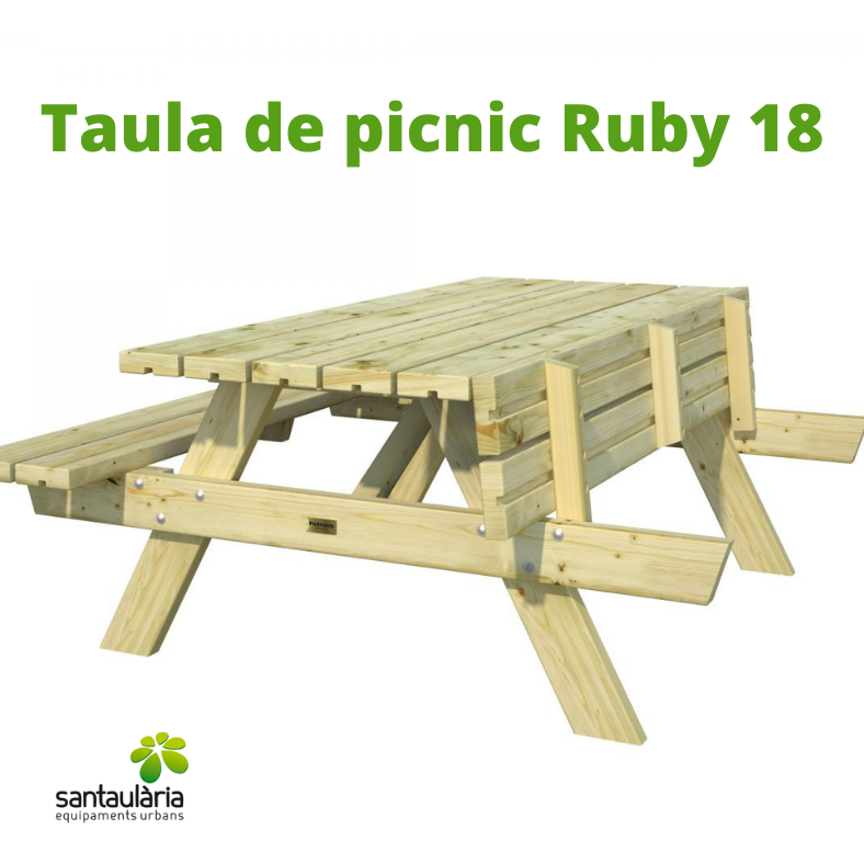 santaularia_cat's tweet photo. 🌳 #Taules de pícnic de #fusta tractada en autoclau. 
👉🏻 Sabies que les taules de pícnic també són una gran opció per a la teva terrassa o jardí? Ara que arriba el bon temps són perfectes per a gaudir en família! 👨‍👩‍👧‍👦 https://t.co/NvbvFKoFxj