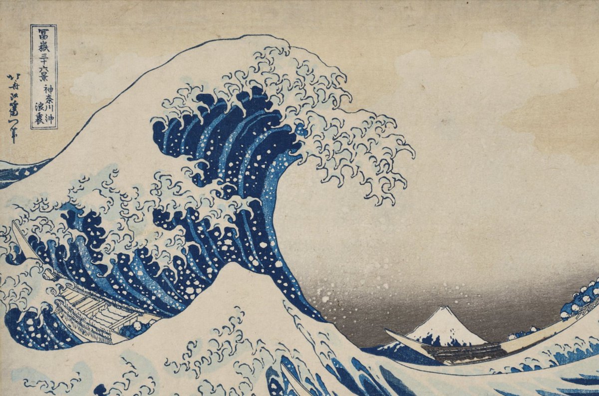 _artbanx's tweet photo. Iconic Hokusai 'Great Wave' Print sold for $2.8 Million at Christie's Auction. The winning bid was made by an anonymous telephone bidder after a 13-minute battle between six bidders. 

EN/DE/FR Read Here → https://t.co/a4ZaAsM7EI https://t.co/P4eid6bImF