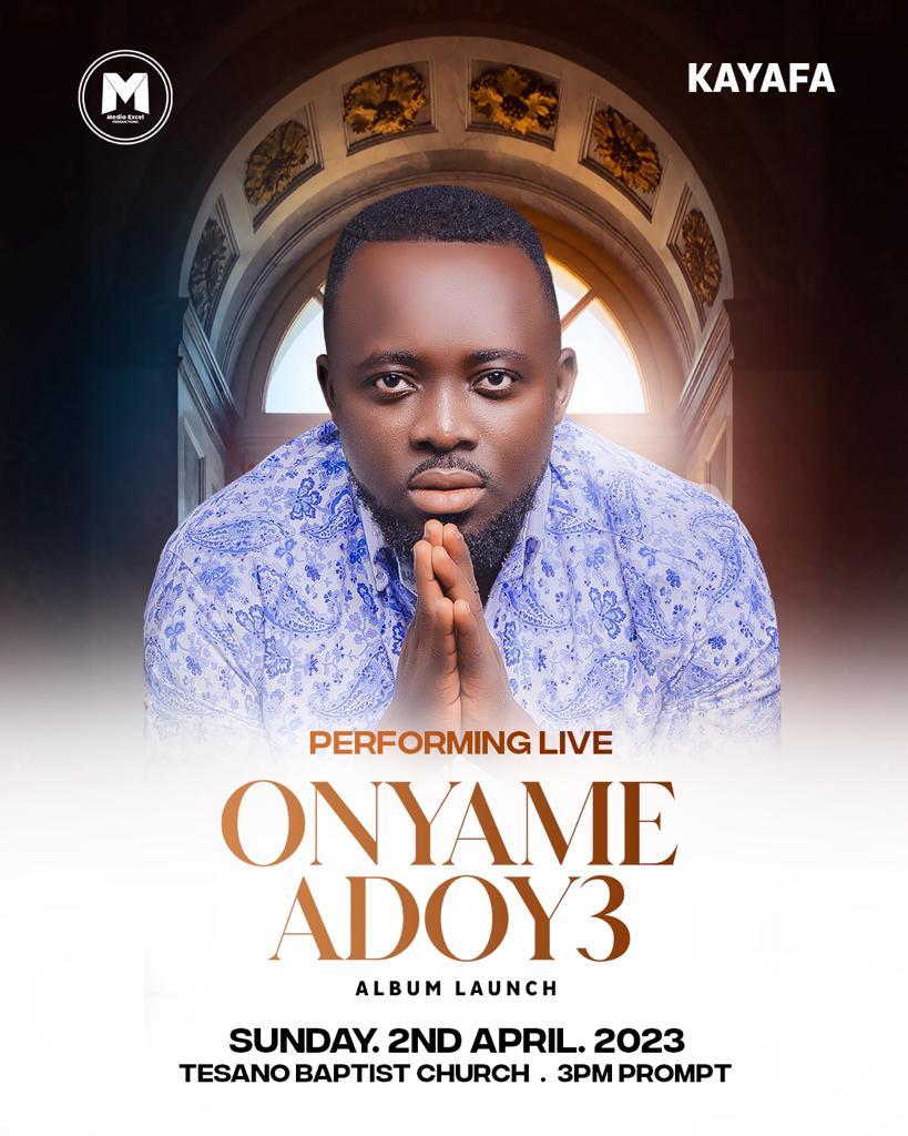 0️⃣9️⃣Days More 🔥🔥 ministering @ministerkayafa 🥰

🗓️ 2nd April 2023 at the 📍Tesano Baptist church -Abeka Junction ⏰3:00pm

Come in your numbers and don't forget to tell a friend.

For more info &amp; Support ☎️0204449450 / 0244538309 <a href="/mediaexcelprod/">Mediaexcelproduction</a>