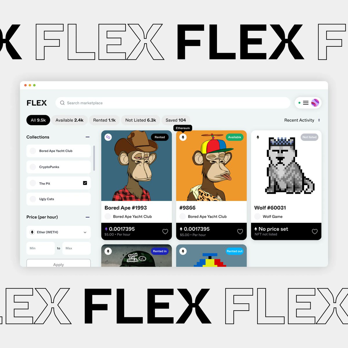 crowdformstudio's tweet photo. Get ready to level up your web3 gaming experience and earn real money with Flex! With Flex P2P Marketplace, you can rent or lend play-to-earn NFTs, while Flex Connect makes it easy for anyone to jump into web3 games and start earning. 🚀💰 #flex #nftgaming #playtoearn #web3 https://t.co/MiK3XMrHak