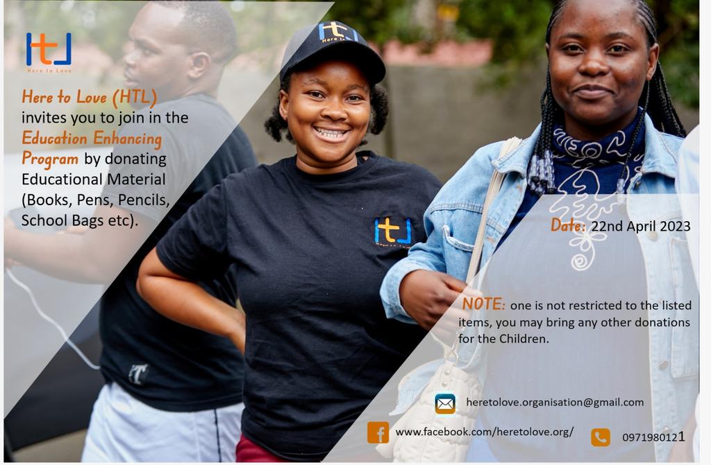 Join us as we reduce child marriages by promoting Education through donating School Bags, Books, Pens and Pencils.