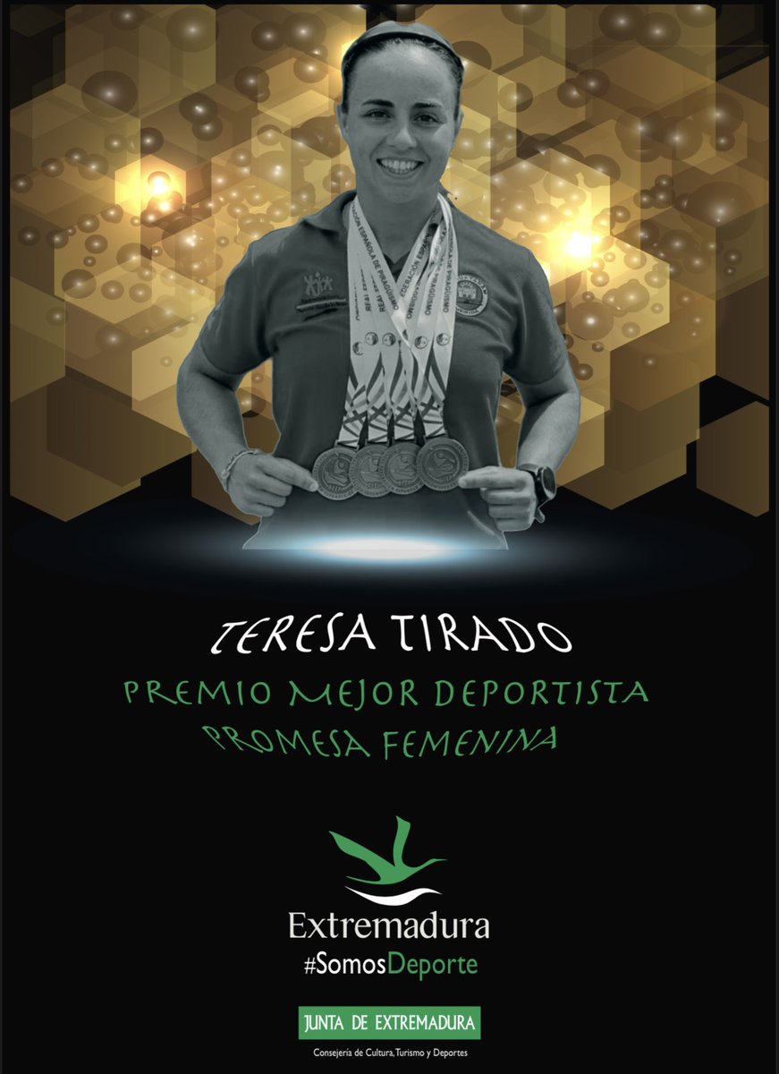 🏅Mejor deportista promesa femenina: @ttiradod 

El premio es otorgado a la piragüista que atesora méritos como Subcampeona Copa España Sprint Olímpico en K4 y K2; Subcampeona del Mundo Sub 23 Sprint Olímpico K2; Campeona España K4 200m, entre otros muchos títulos.

📅 29 marzo