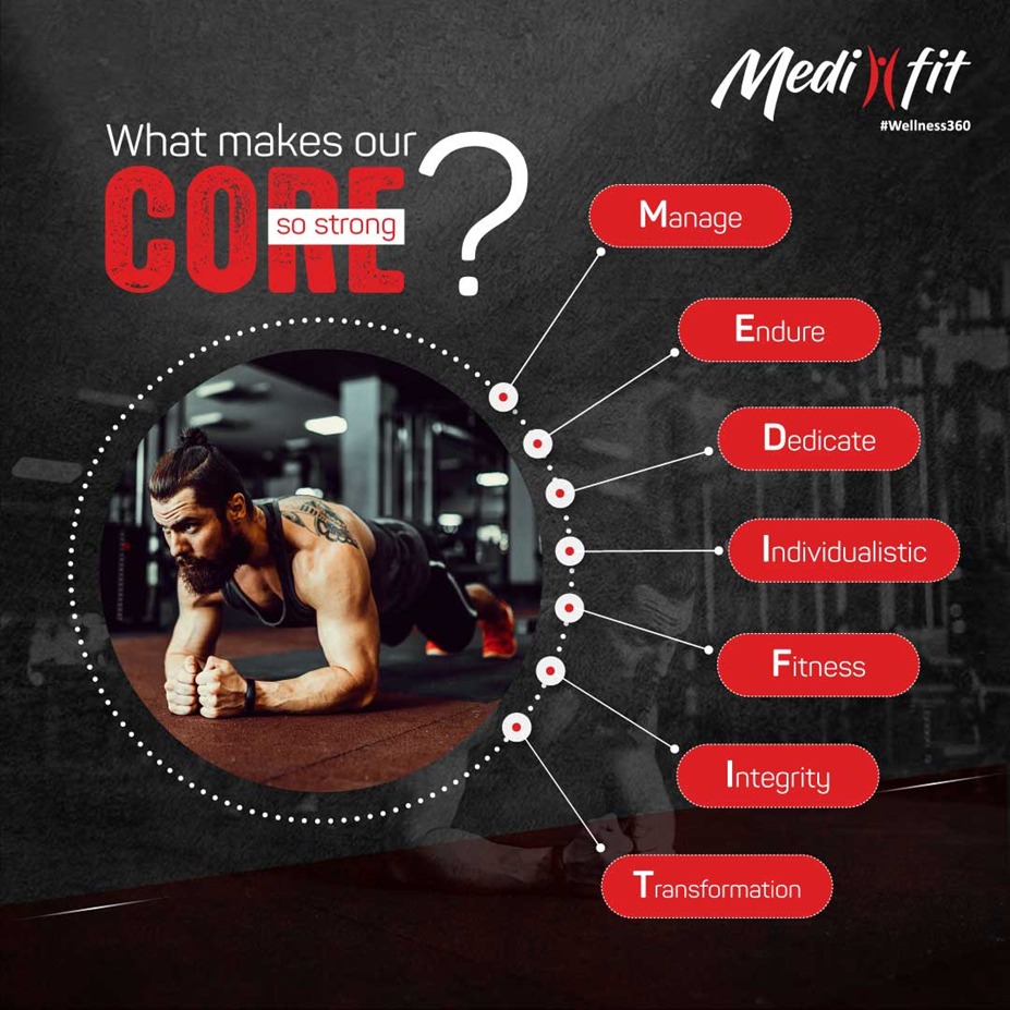 Only if our core values are strong can we make your core even stronger! medifitwellness.in/about-us/#core…

#Wellbeing #EmployeeWellness #MentalHealth #HumanResources #CorporateLife #WorkLifeBalance #CorporateFitness #CorporateWellnessProgram #Fitness #CorporateWellness #Wellness #Medifit