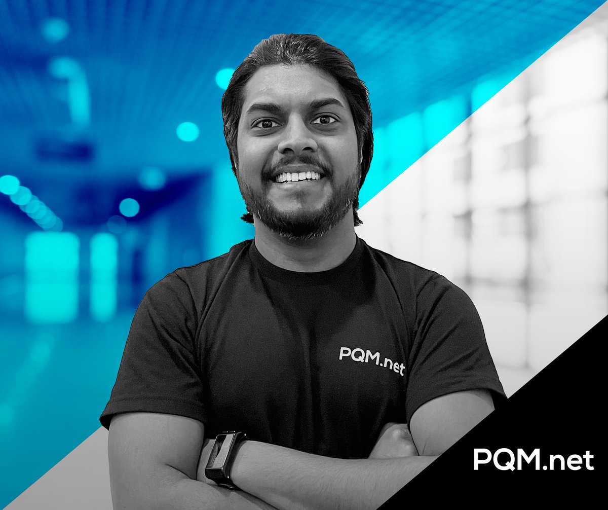 PQMnet's tweet photo. Bon deuxième anniversaire professionnel à Niruban, programmeur analyste! Déjà 2 ans qu'il apporte patience, écoute et organisation à l'équipe de façon quotidienne! 🥳

Nous sommes choyés de t'avoir avec nous! 🎉😀

#PQMnet 
#PQMlife
#bonheurautravail
#anniversaireprofessionnel https://t.co/HggM0tBL3W