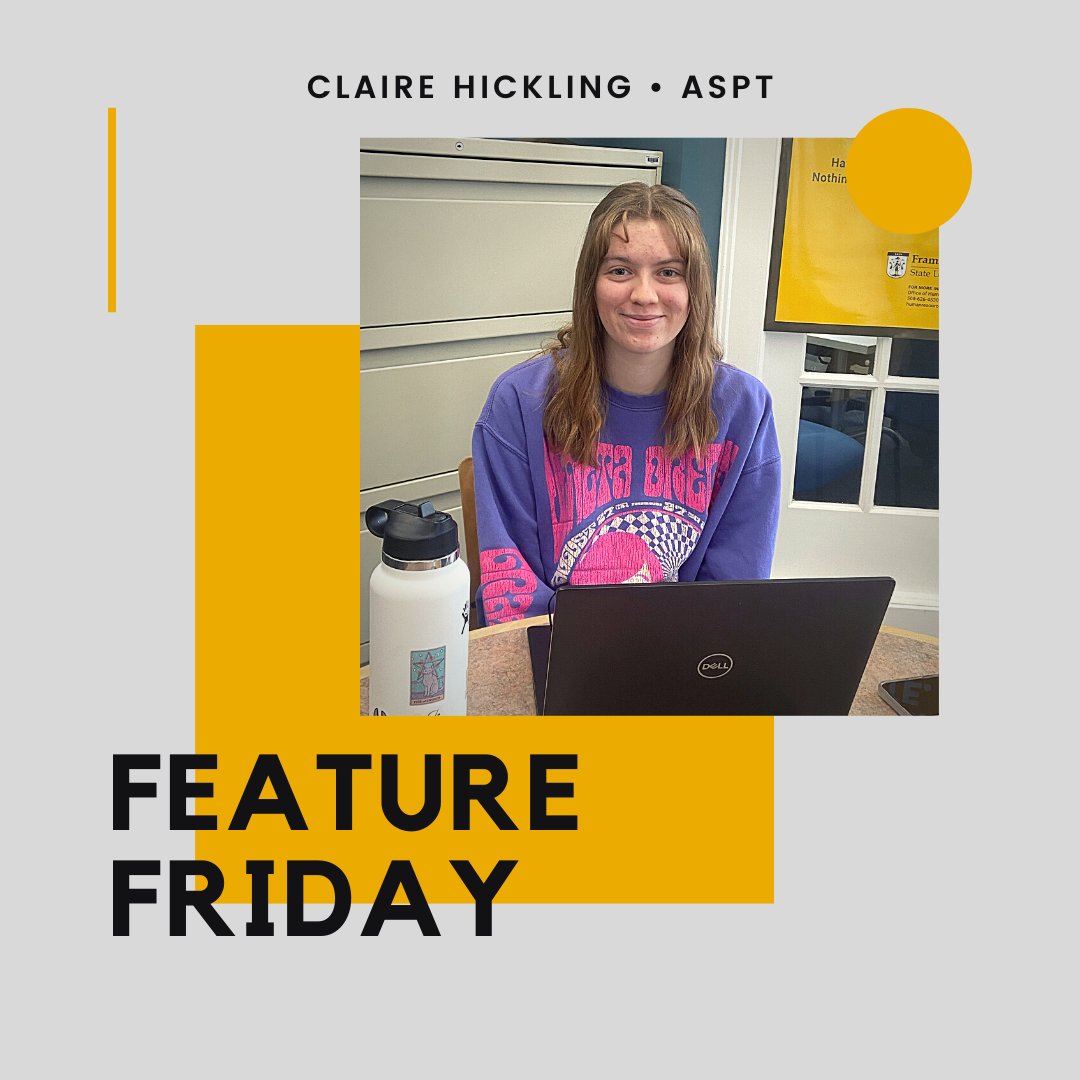 ⚡️Happy Feature Friday⚡️

Today we are featuring Claire Hickling - a senior Food &amp; Nutrition major who is another one of CASA's ASPTs. Claire appreciates being an academic leader because she is able to make connections with other students!

#FSU #CASA #FeatureFriday