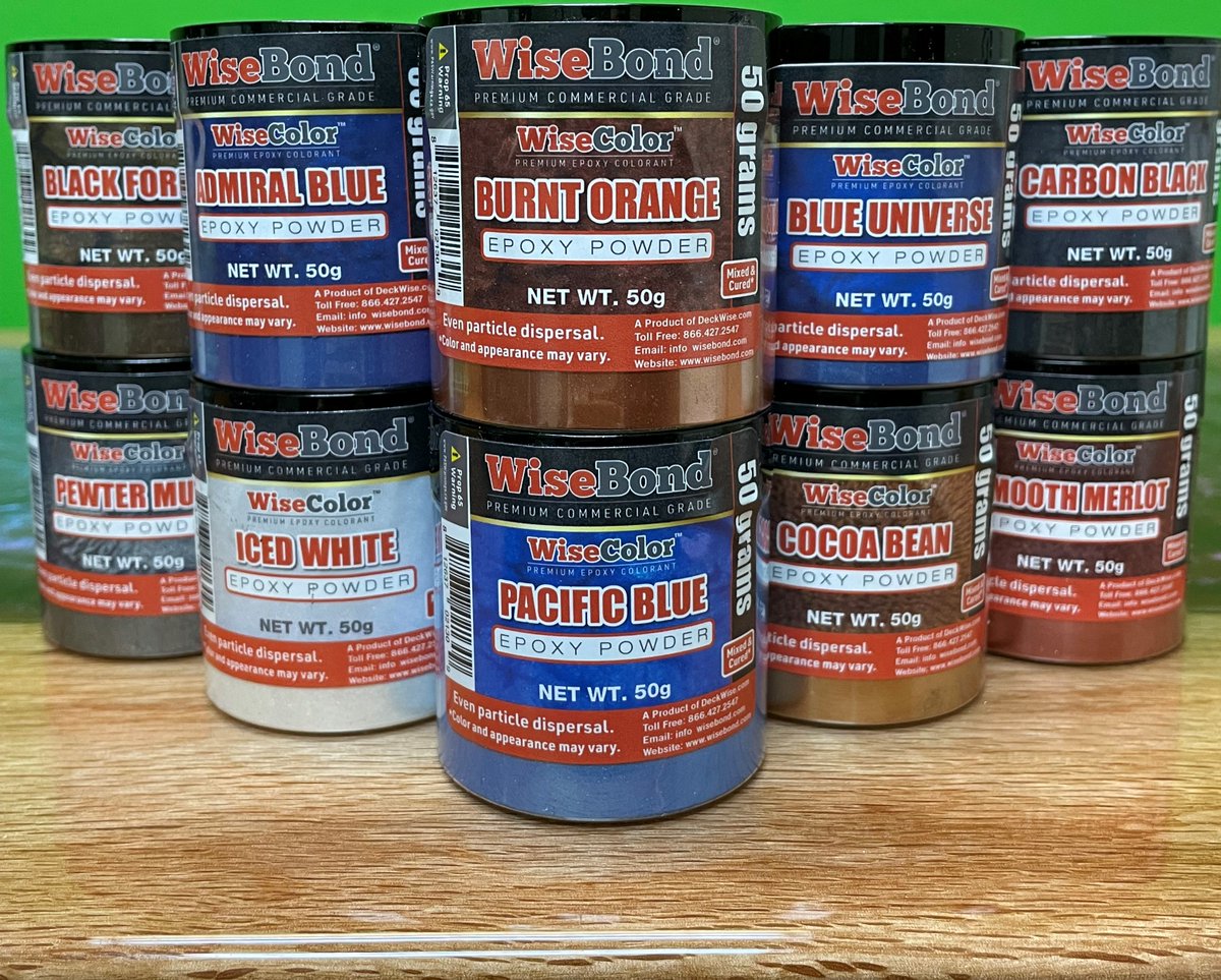 Which WiseColor™ is your go-to?

#wisebond #wisebondepoxy #getchasome