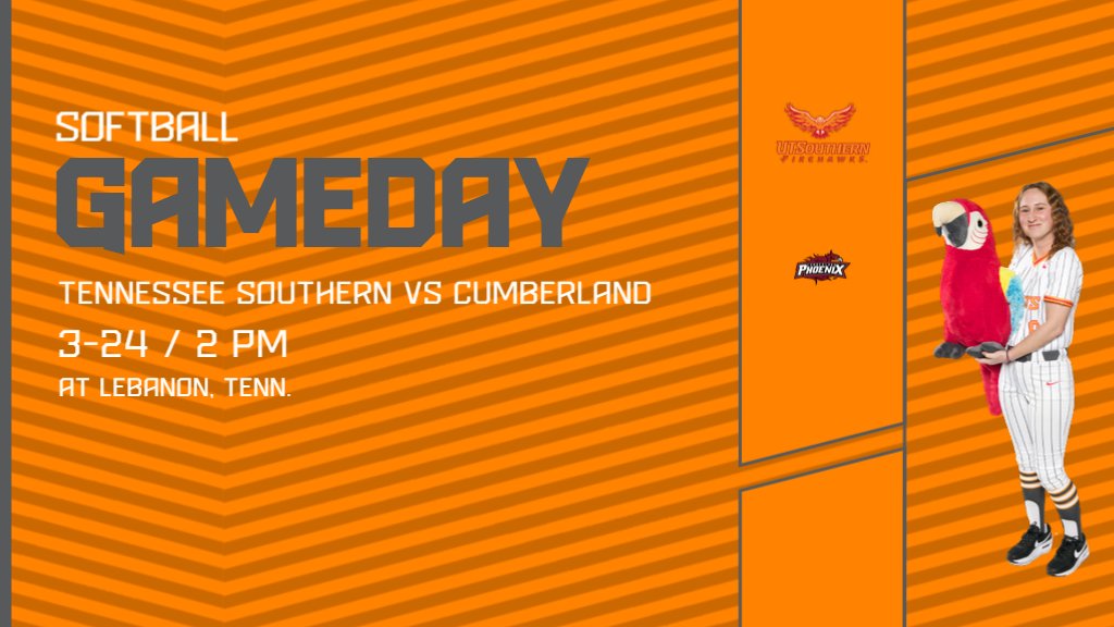 GAMEDAY: Softball travels to Lebanon, Tenn. to face the Phoenix. #gofirehawks #GameOn