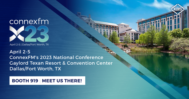 KBS_Cleans's tweet image. Join us at @ConnexFM in Dallas/Fort Worth from April 2-5 to discover how we can help you with our customized janitorial and exterior service programs. We are serving popcorn in booth #919, so “pop” by to chat and enter for a chance to win an iPad!
#ConnexFM2023 #YouBelongHere