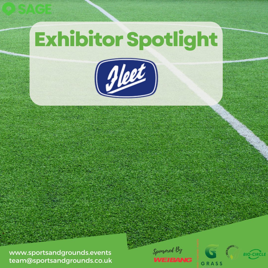 ExpoSage's tweet photo. Hey everyone! We're excited to announce that Fleet will be joining us at our upcoming expo! Make sure to check out Fleet at our expo and see for yourself the amazing products and services they have to offer. Don't miss out!
#Fleet #EcoFriendly #SportsLineMarking #Expo2023 https://t.co/2yyCpGHOvG