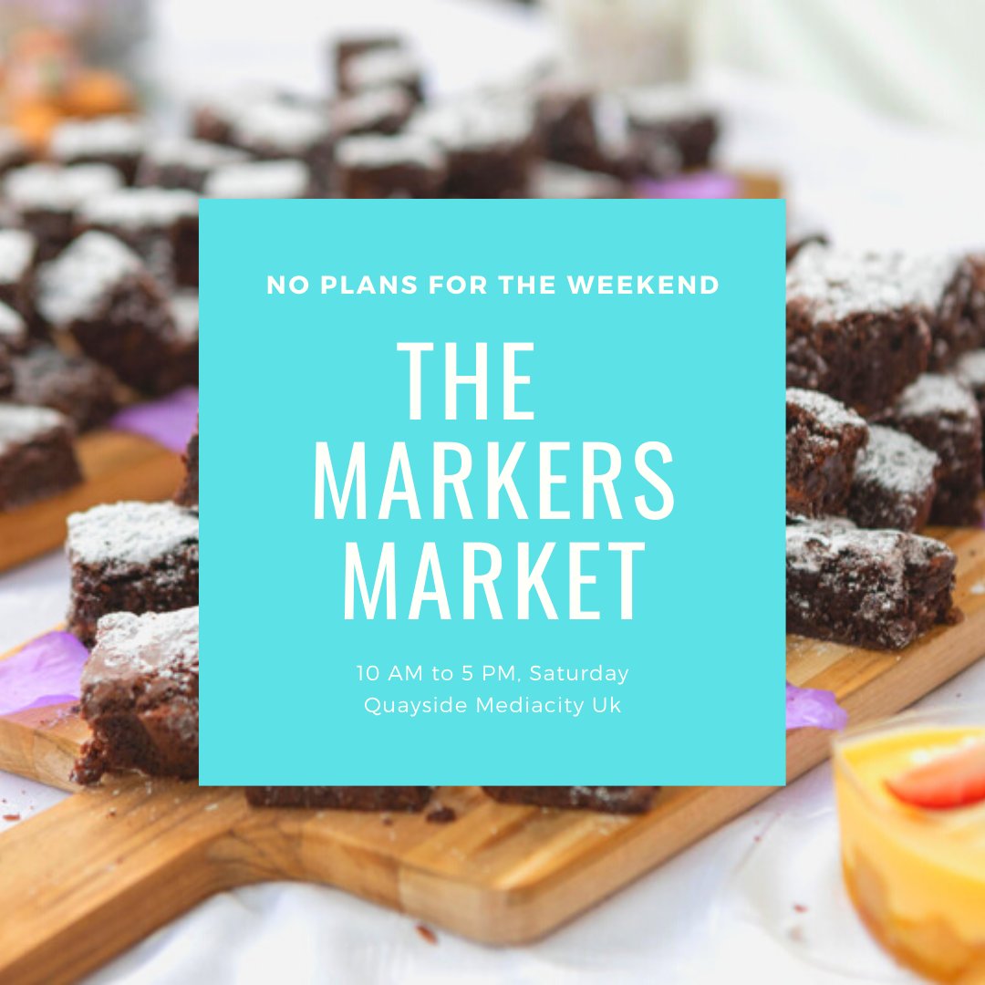 Looking for something to do on the weekend, come and have a wander around the Markers Market at Quayside, right on our doorstep.

Expect an an array of art, craft, food, drink, coffee, music and street food🥨 🍩🌻

#apartmentliving #MediacityUk #amroliving #newhome