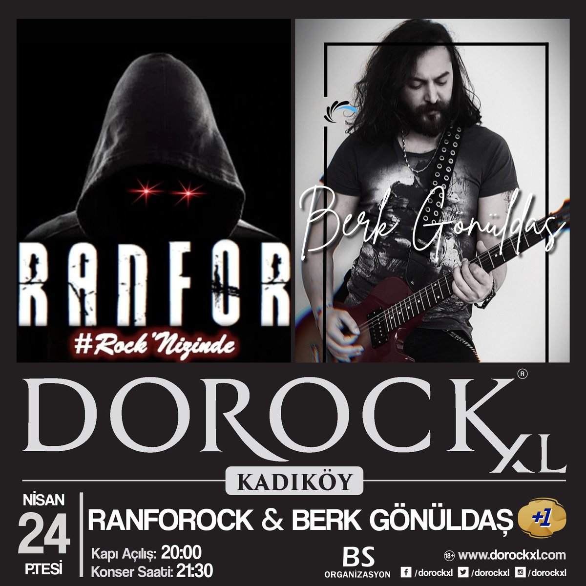 DorockXL (@dorockxl) on Twitter photo Ranforock & Berk Gönüldaş , 24 Nisan Pazartesi saat 21:30’da Kadıköy Dorock XL sahnesinde!
Biletler Biletix, Bubilet ve Dorock XL Kadıköy gişelerinde.
#DorockXL #DorockXLKadıköy #ranforock #berkgönüldaş #artıbir #kadikoy #i̇stanbul @ranforock <a href="/berkgonuldas/">Berk Gönüldaş</a> Ranforock & Berk Gönüldaş , 24 Nisan Pazartesi saat 21:30’da Kadıköy Dorock XL sahnesinde!
Biletler Biletix, Bubilet ve Dorock XL Kadıköy gişelerinde.
#DorockXL #DorockXLKadıköy #ranforock #berkgönüldaş #artıbir #kadikoy #i̇stanbul @ranforock <a href="/berkgonuldas/">Berk Gönüldaş</a>