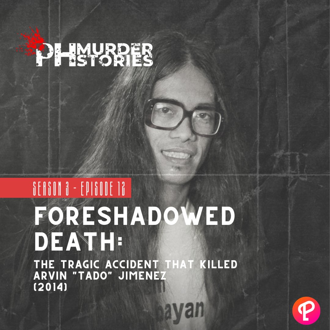 phmurderstories's tweet photo. 🚨 𝗡𝗘𝗪 𝗘𝗣𝗜𝗦𝗢𝗗𝗘 🚨

𝗙𝗼𝗿𝗲𝘀𝗵𝗮𝗱𝗼𝘄𝗲𝗱 𝗗𝗲𝗮𝘁𝗵: 𝗧𝗵𝗲 𝗧𝗿𝗮𝗴𝗶𝗰 𝗔𝗰𝗰𝗶𝗱𝗲𝗻𝘁 𝘁𝗵𝗮𝘁 𝗞𝗶𝗹𝗹𝗲𝗱 𝗔𝗿𝘃𝗶𝗻 “𝗧𝗮𝗱𝗼” 𝗝𝗶𝗺𝗲𝗻𝗲𝘇 (𝟮𝟬𝟭𝟰)

👉 𝗦𝗣𝗢𝗧𝗜𝗙𝗬: https://t.co/KmYtkwa8yG 

#phmurderstories #podcastnetworkasia https://t.co/IWuF7ICbzU