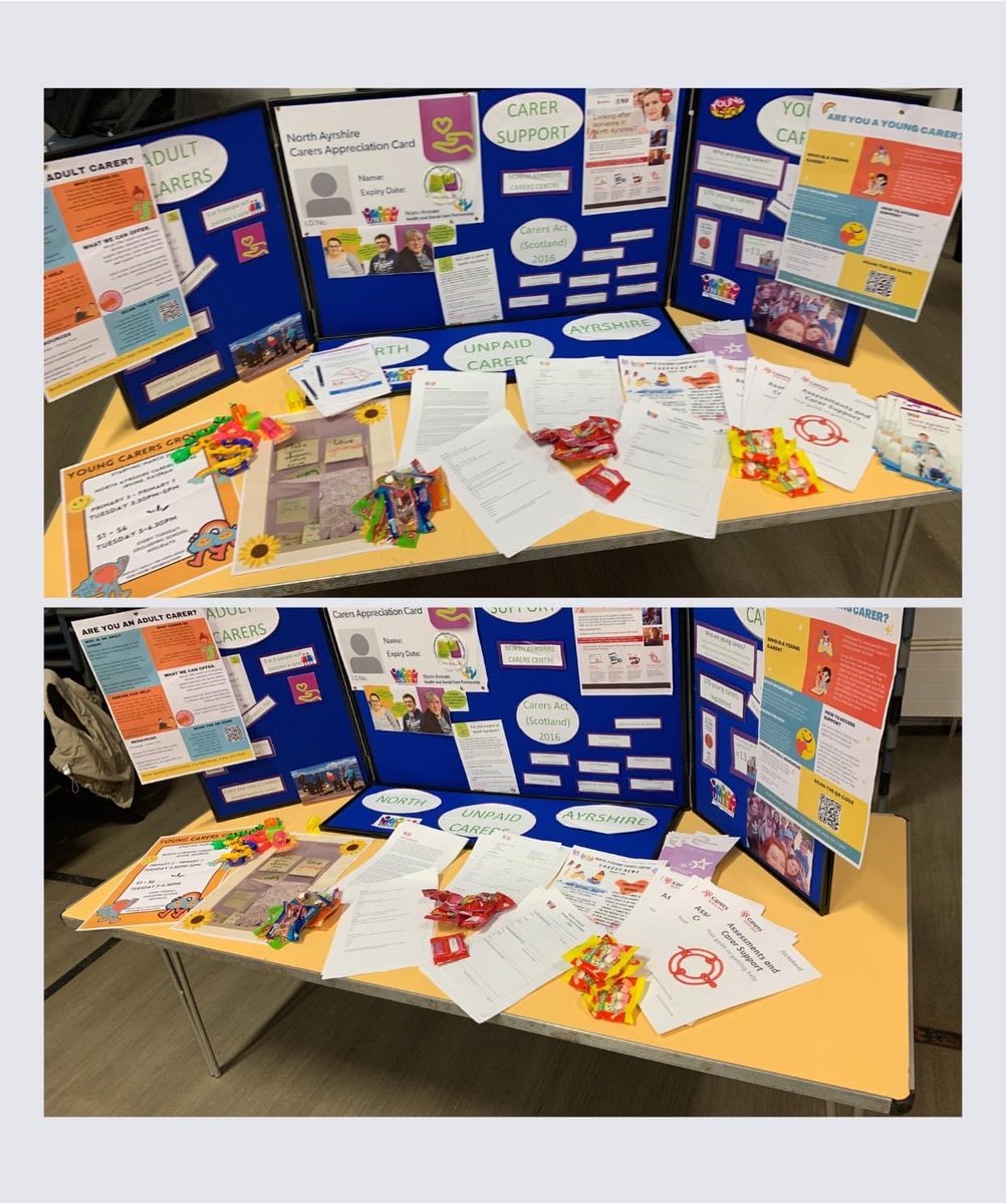 NA_Carers's tweet photo. Holly, Young Carers Work for Unity Carers Centre attended the Community Connection Carousel Event @IrvineRoyalAcad last night #BuildingACaringCommunity If you would like more information on support available for unpaid carers across North Ayrshire please contact 01294 311333.... https://t.co/6ne5N97b2w