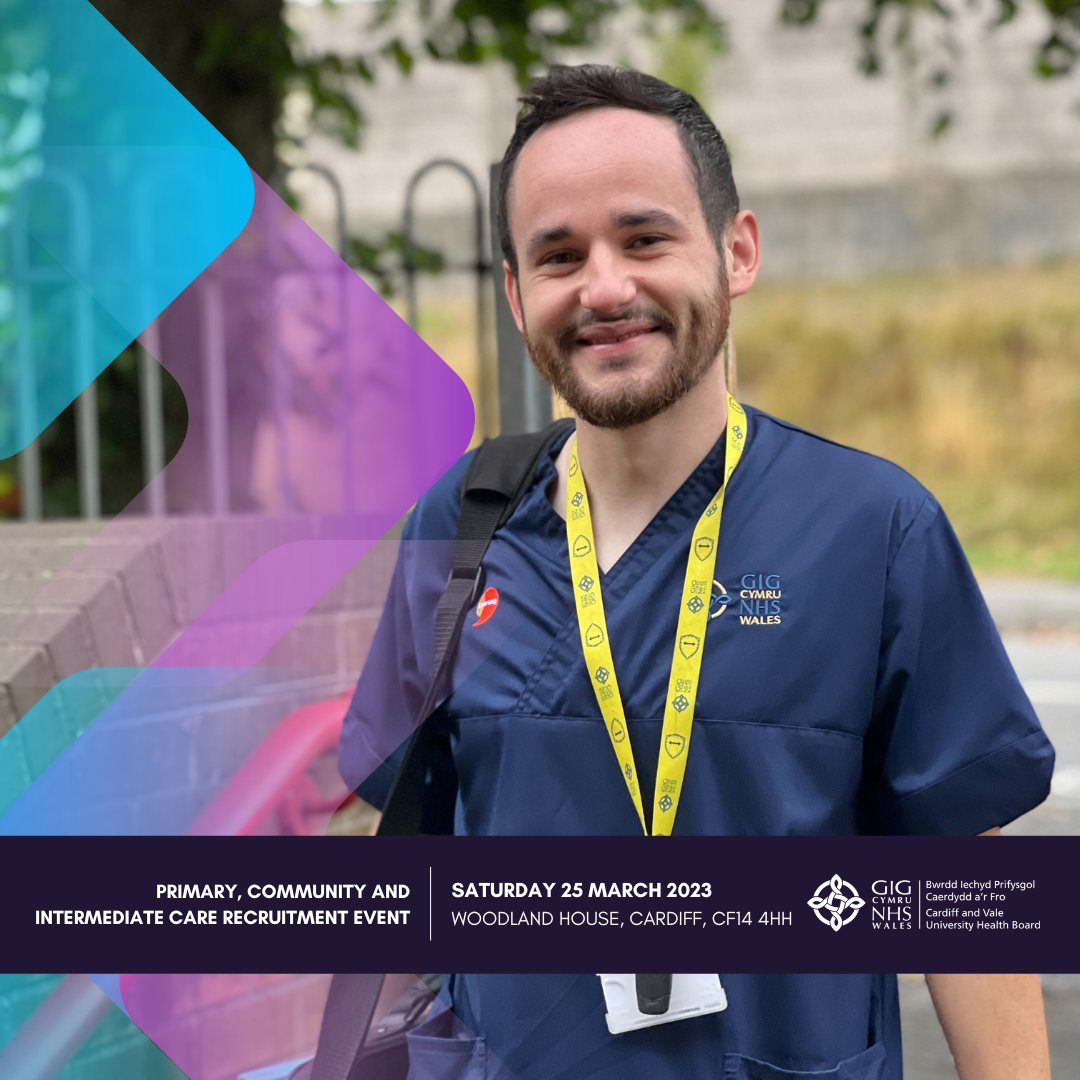 CV_UHB's tweet image. Find out more about the roles available #InOurCommunity at tomorrow's Primary, Community and Intermediate Care (PCIC) recruitment event.

🗓️ 25th March 2023
🗓️ Woodland House. Maes y Coed Road 

Register your interest here: orlo.uk/Ubb62