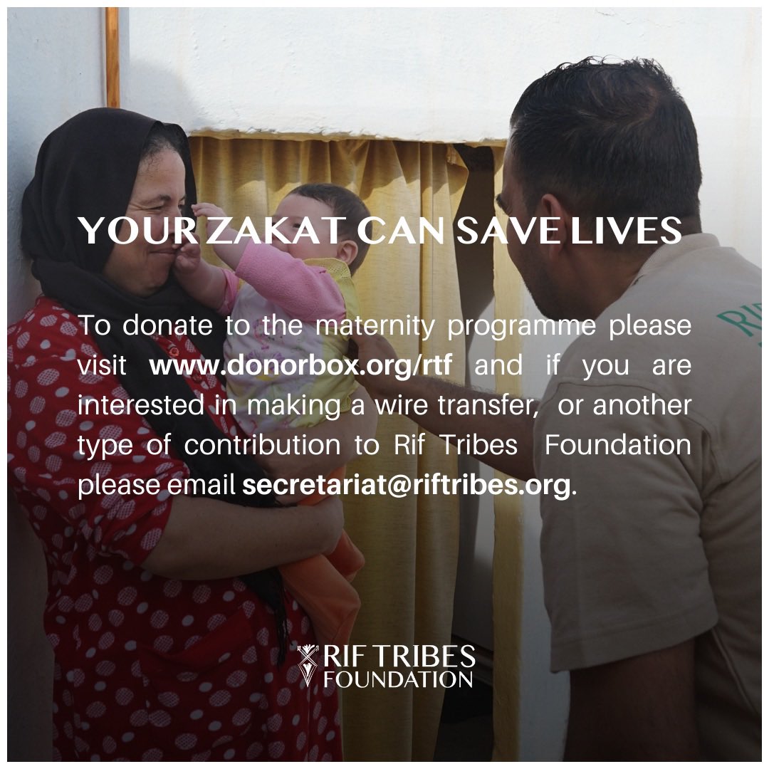 This Holy Month of Ramadan, we are focusing on helping the low-income rural mothers of Morocco through our maternity programme. 

Your Zakat can Save Lives! Help the Mothers of Morocco 👉🏽 donorbox.org/rtf