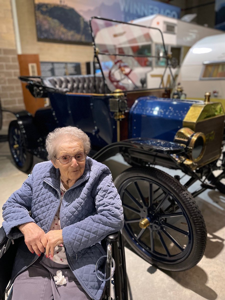 WCrossing's tweet photo. We learned at the Elkhart County RV Hall of Fame that life in not meant to be lived in one place. The residents enjoyed at trip down memory lane where they were able to see the history of RV's and campers. Did you know that Elkhart County is the RV Capital of the world? https://t.co/IgYrOfzGWc