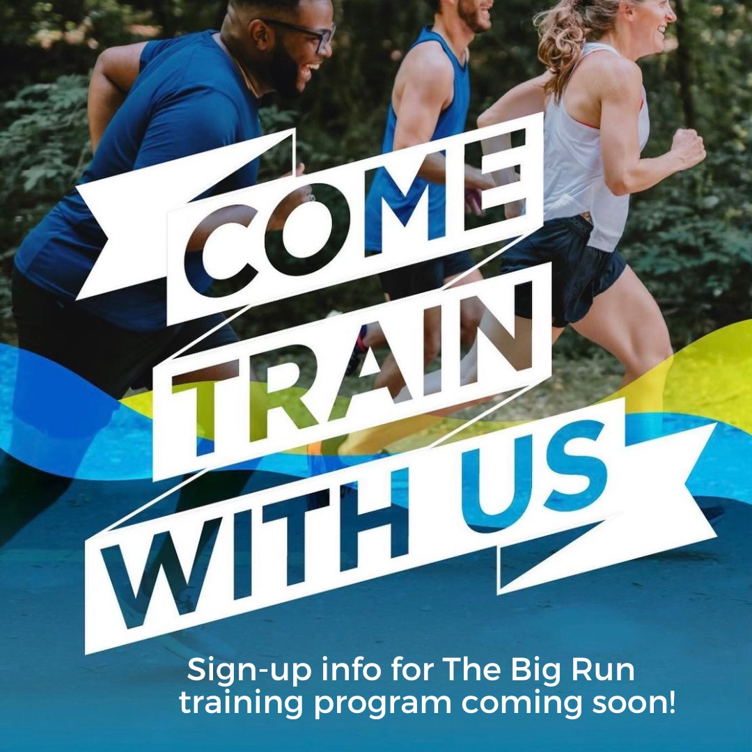 Stay tuned for more info on joining us as we train for The Big Run 5k! The Big Run 5K Training Program presented by Brooks will have you ready to run 3.1 miles with an 8-week training program culminating with the Big Run 5K on Global Running Day in June!