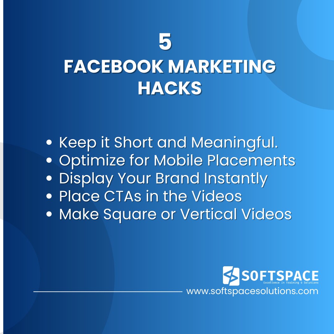 Unlock the secrets of Facebook hacks and boost your reach with these 5 tips.
#facebookhacks #facebookhack #tipsandtricks #facebookmarketingtips #facebookmarketingstartegies 
#cta #facebookcta #socialmediamarketing #facebookstrategies