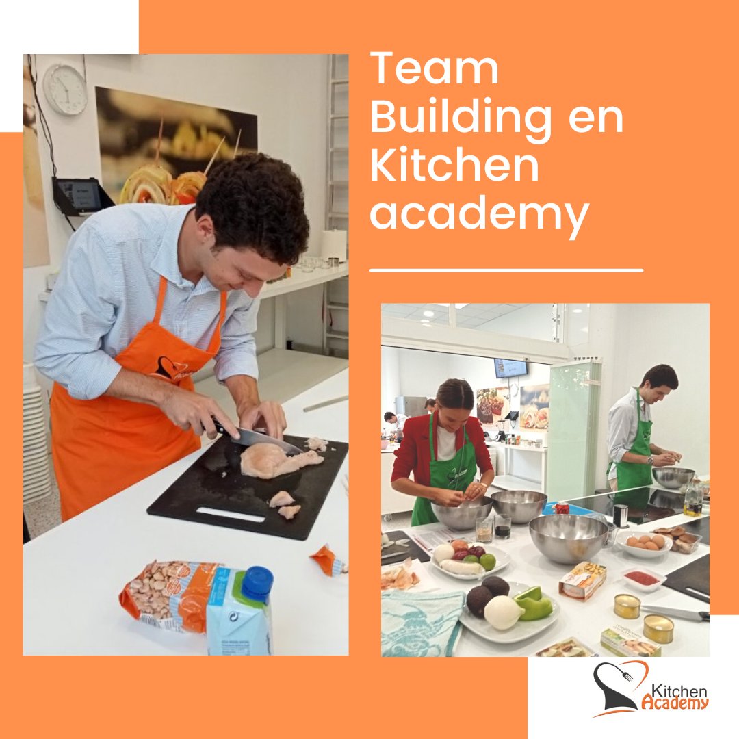kitchenacadem's tweet photo. #teambuilding Los talleres de cocina para empresas representan la oportunidad de conocernos en distintos entornos y circunstancias diferentes a las habituales.

Cocinar juntos es sin duda una actividad que fomenta el “roce” y facilita momentos de diversión. https://t.co/1SZ3l8M2GL