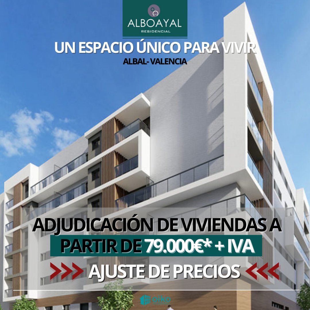 AduAsesores's tweet photo. 🏗️ Optimización de un 5️⃣% en los precios del #𝗥𝗲𝘀𝗶𝗱𝗲𝗻𝗰𝗶𝗮𝗹𝗔𝗹𝗯𝗼𝗮𝘆𝗮𝗹, en #Alabal, ahora puedes acceder a el desde 7️⃣9️⃣.0️⃣0️⃣0️⃣ euros ➕ IVA
4️⃣2️⃣ viviendas en régimen de #cooperativa en un complejo cerrado y exclusivo muy cerca de #LaAlbufera
https://t.co/oa6l8GVhyx https://t.co/ItMIFANjoV