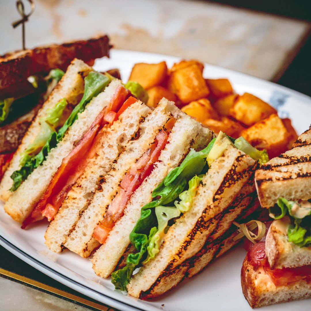 LeedsPacific's tweet photo. A Grand Pacific brunch staple... 

The B. L. T. A. Sandwich.

A perfect brunch combination of bacon, lettuce, tomato and avocado, served alongside our home fries. 

#brunch https://t.co/lFudQYzQe1