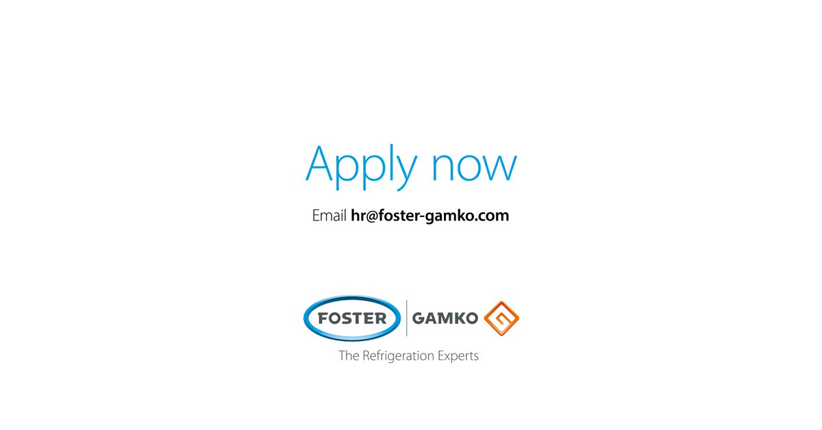 Gamko_UK_Export's tweet photo. We are hiring! 💼 😁
⬇
-Electro-Mechanical Engineer
-Manufacturing Engineer
-Product Design Engineer
-Sales Co-ordinator
-Admin Support – Accounts Payable
-IT Business Analyst
-Spares Order Administrator

To apply email hr@foster-gamko.com

Learn more: https://t.co/AiAjmNjZKM https://t.co/nac2UQFxEx