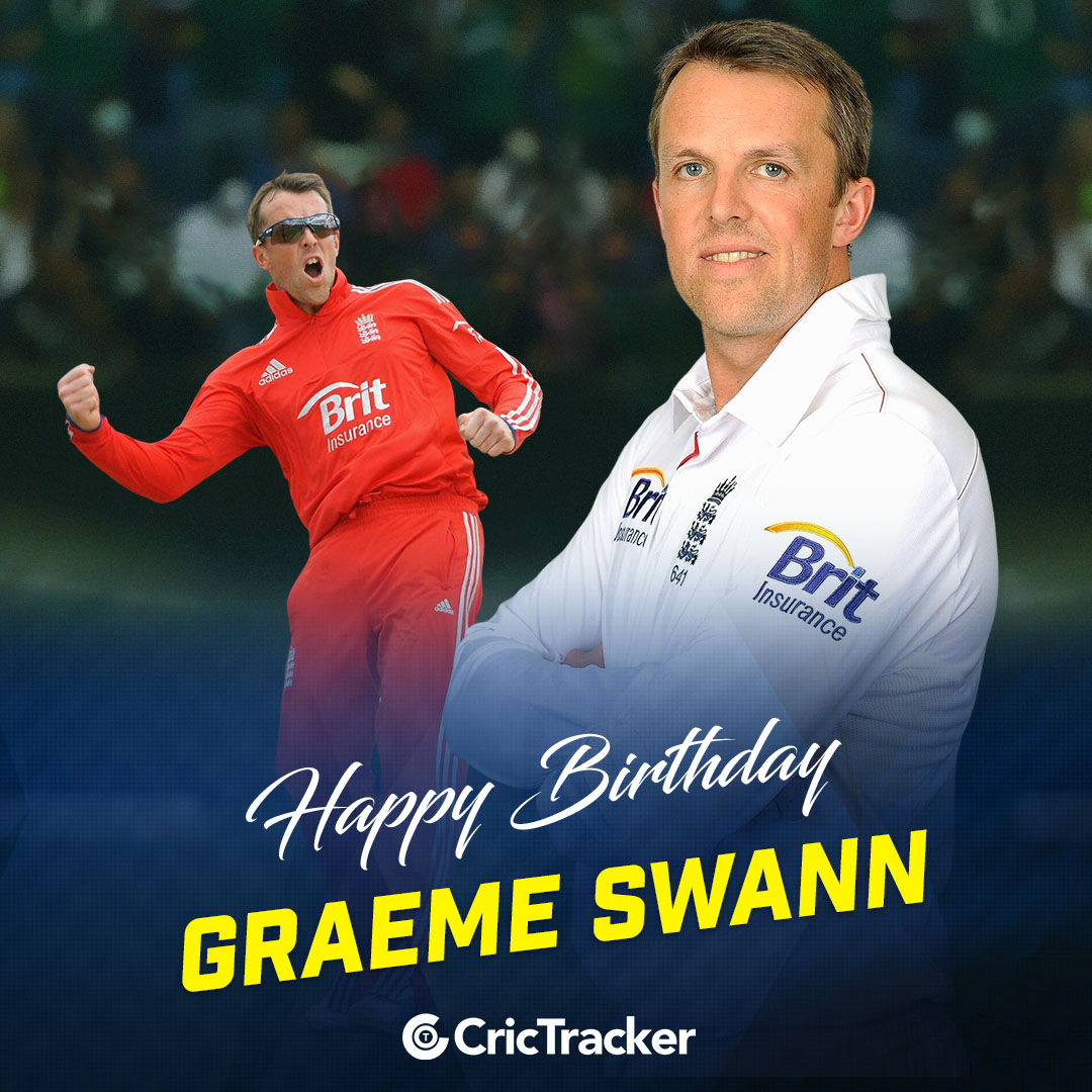 Happy birthday Graeme Swann     