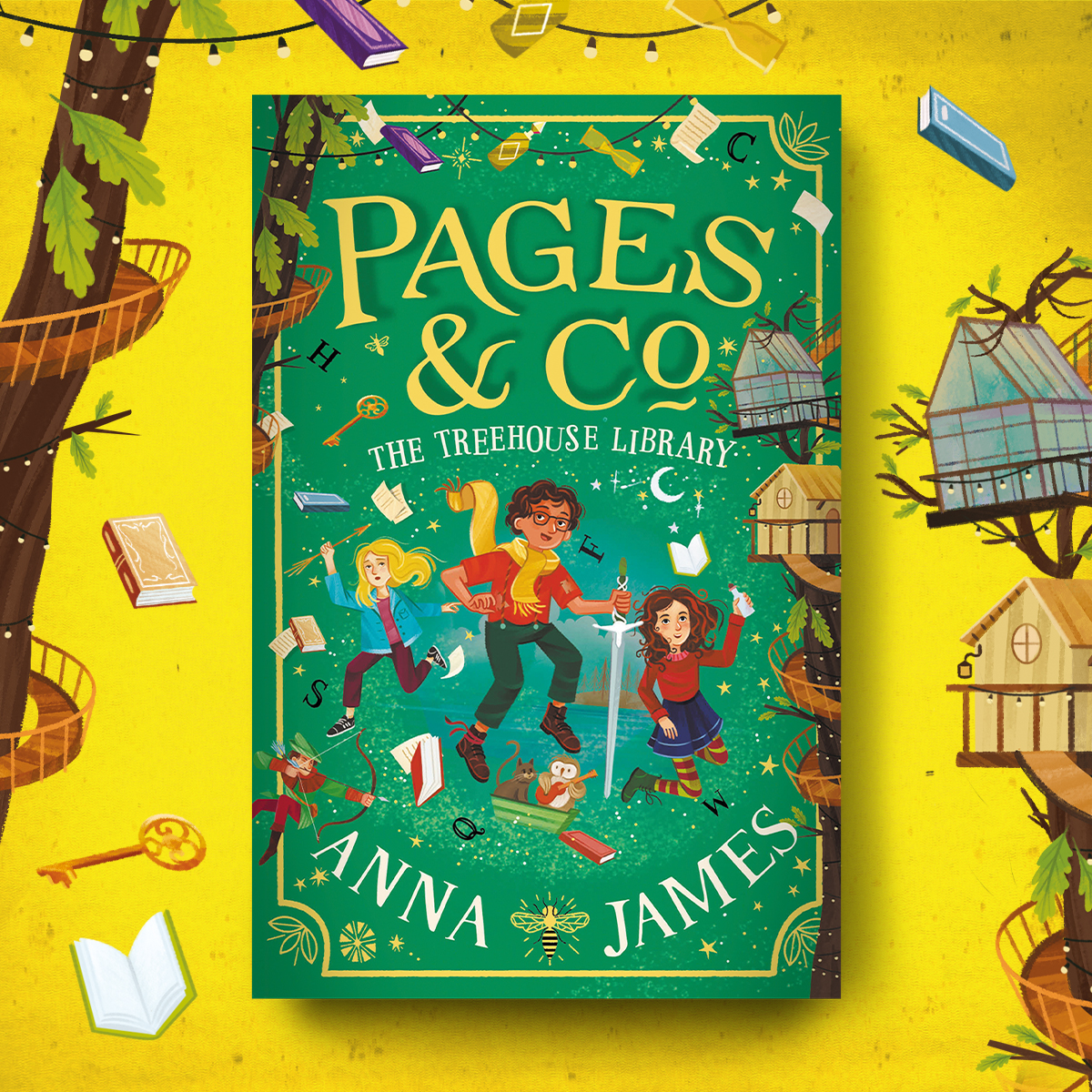 HarperCollinsCh's tweet photo. The fifth and latest installment in @acaseforbooks' enchanting Pages & Co series #TheTreehouseLibrary is released in paperback next week on 30th March! 🌳
The perfect read for big and small bookworms everywhere! 📚
https://t.co/hgOwWYfWXz https://t.co/AYeauKRPu4