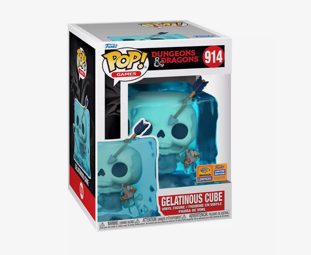 Funko POP Hunters on Twitter "Gamestop exclusive Gelatinous Cube live