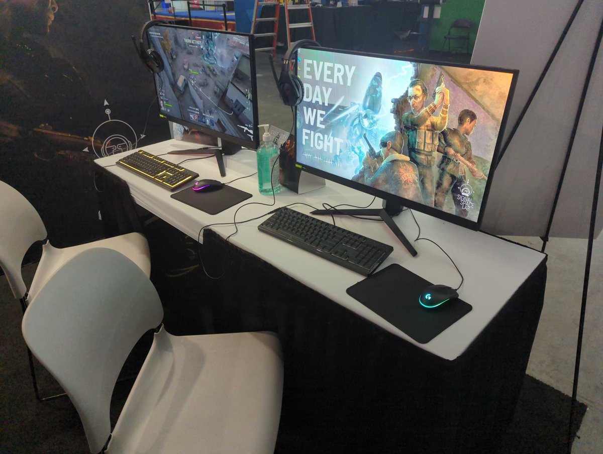 signalspacelab's tweet photo. The sun rises on another day at #PAXEast 2023. We've got The Harvester up and running at booth #12054 if you feel like you're up for the challenge with #EveryDayWeFight!
✏️Join Playtest and Wishlist Now: https://t.co/cJCbuGElUl
#EDWF #indiegames #roguelite #turnbased #playtest https://t.co/kIMkkVIPu8