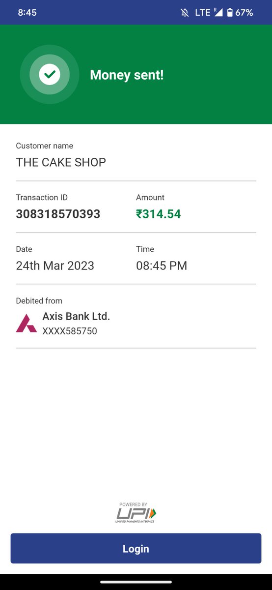 Using UPI in Singapore felt like I am holding a global pasport for the first time in life  😍

🙏🙏 @RBI @NPCI_NPCI @dilipasbe  #HarPaymentDigital #slicecake @sliceit_ @AxisBank