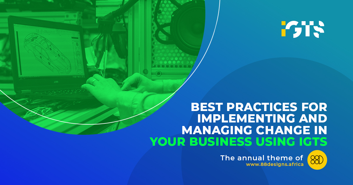 88designs_sa's tweet photo. Don't miss our latest article on best practices for implementing and managing change in your business using iGTS here https://t.co/aaQcK8QOUR. #iGTS #businesschange #changemanagement #performance #efficiency #88D https://t.co/ZFBl8INxob