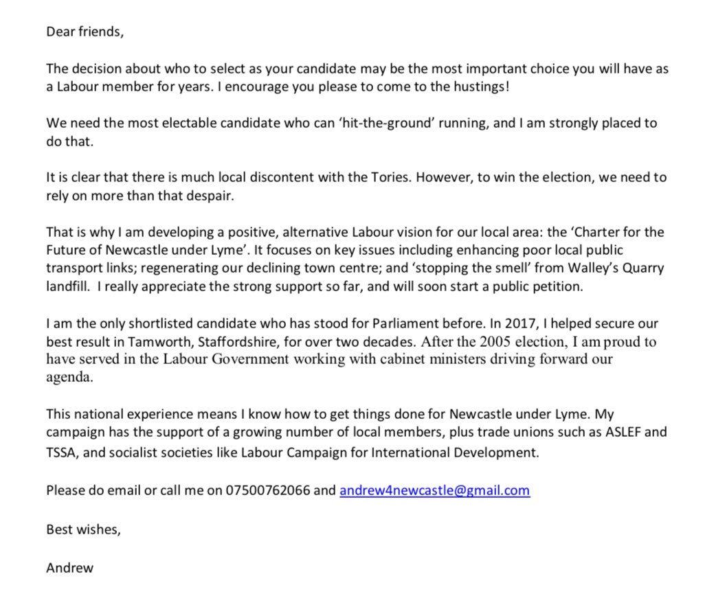 Tomorrow'sMPs on Twitter "🔴 NEWCASTLEUNDERLYME statements from the