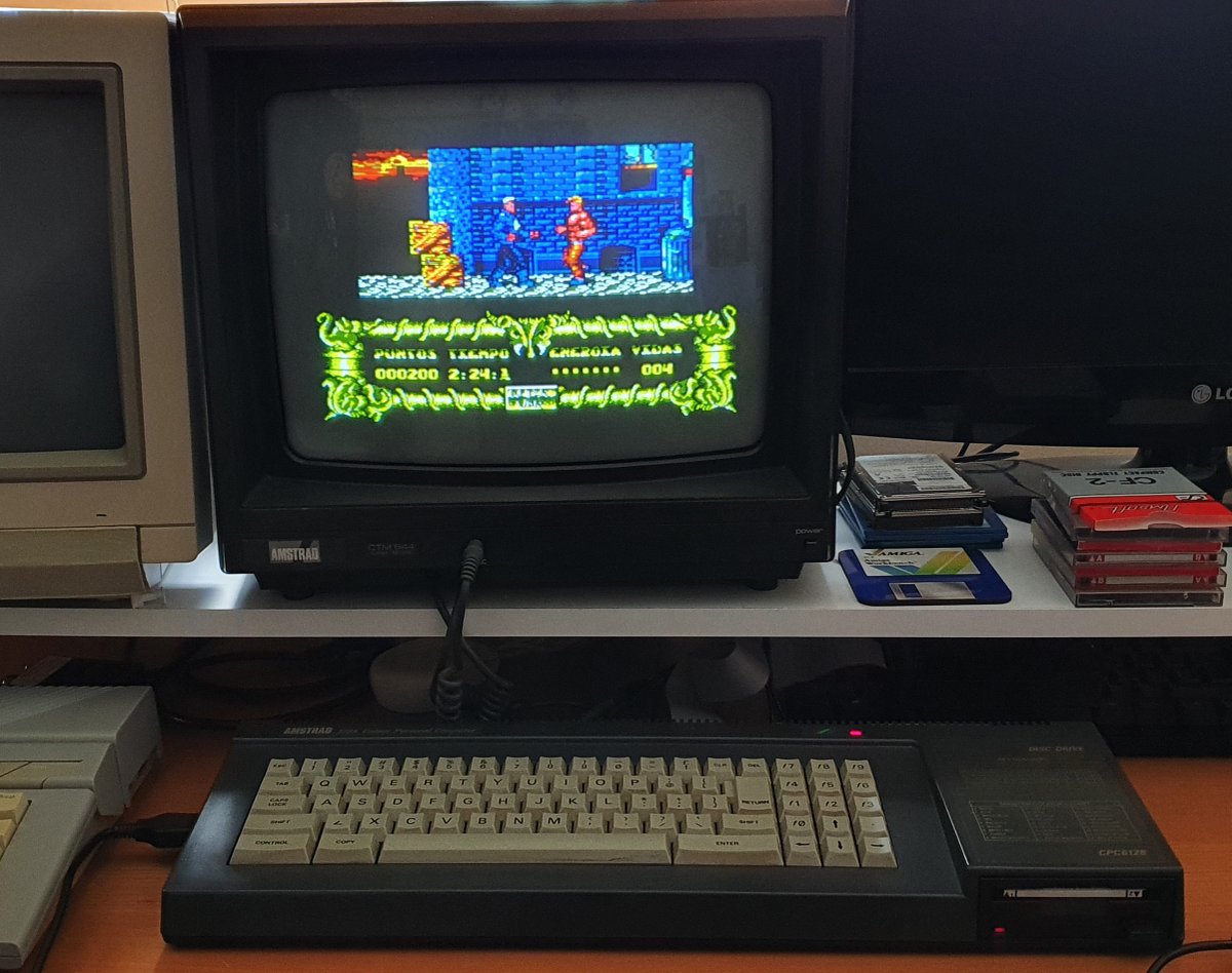PanosRetroshowc's tweet photo. AFTER THE WAR😍
#RETROGAMING #retrogames #retrogame #retrogamers #retrogamer #RetroGameSearch #Videogame #videogames #videogaming #gamergirl #gamers #gamer #GamersUnite #oldschool #Gamerlife #beatemup #videogames #DinamicSoftware #Amstrad #actiongame https://t.co/8wfmqqwiKN