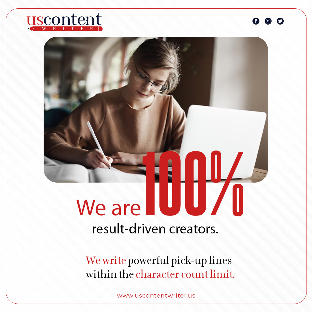 Embellish your digital marketing strategy now!
Also, know your business and decide which type of content you need from us.  

Consult  uscontentwriter.us

#uscontentwriter #content #blog #article #sheridan #blogideas #writing