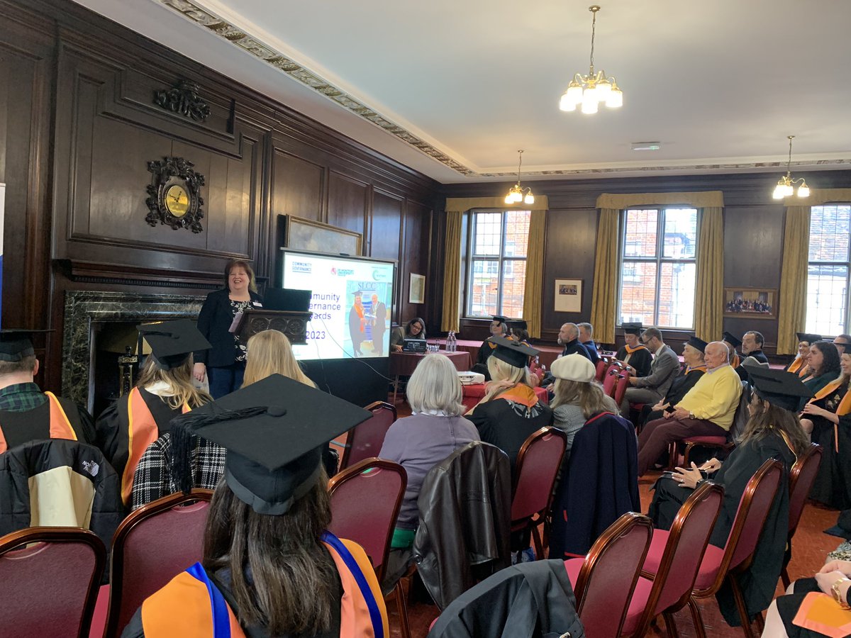 Congratulations to all our Community Governance graduates with @dmuleicester! Good to see so many at the event here in Henley #graduationceremony  @HenleyTCM @NALC