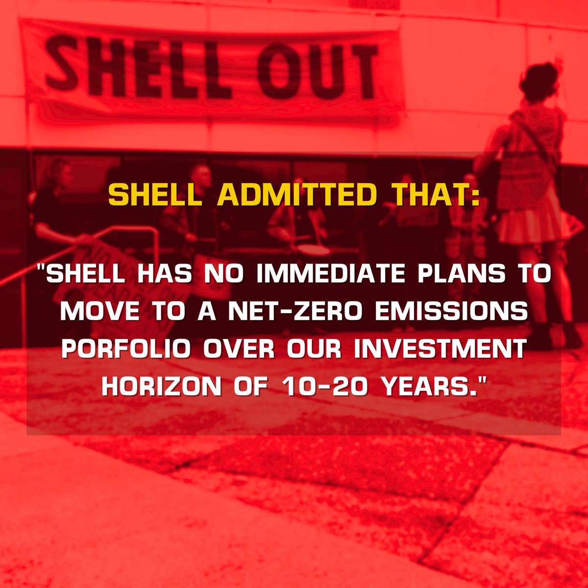 shellout_exeter's tweet photo. @UniofExeter IS GAMBLING WITH OUR FUTURE FOR PROFIT.

SHELL WOULD RATHER SEE THE PLANET BURN THAN CHANGE THEIR BUSINESS MODEL.

WE DEMAND THAT @UniofExeter CUT THEIR TIES WITH SHELL.

GET THE #SHELLOUT https://t.co/ZgOL0vvsqK